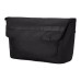 Skechers Fabric Shoulder Bag Crossbody Bag Unisex Carbon Black сажа