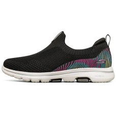 Skechers Go Walk Breathable Low-Top Casual Shoes Women's Black 36
