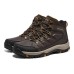 Skechers Relment Cushioning Anti-Slip And Wear-Resistant High-Top Outdoor Shoes Men's Chocolate 43