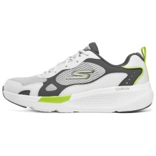 Skechers GO RUN Elevate Anti-Slip Wear-Resistant Low-Top Running Shoes Men's Lemon Grey 43
