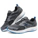 Skechers MEN'S GO Anti Slip Wear Resistant Low Top Casual Running Shoes Men's Gray Black Серый черный, 41