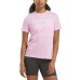 Women's Identity Cotton Big Logo T-Shirt Chalk Melange / Dusk Purple, L