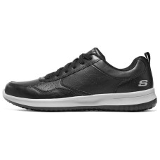 Skechers Go Walk Steady Anti-Slip Wear-Resistant Low-Top Skateboard Shoes Men's Black White Черно-белый, 41