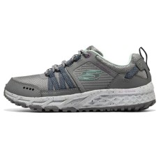 Skechers OUTDOOR Cushioning Anti-Slip And Wear-Resistant Low-Top Casual Shoes Women's Gray Green 36