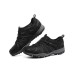 Skechers Seager Hiker Durable Breathable Low-Top Sports Casual Shoes Women's Black 36