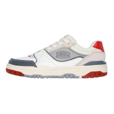 Skechers Low-Top Kids' Skateboarding Shoes White Red Kids' white red, 38