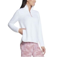 Sketchers Women's Ottoman-Rib Quarter-Zip Top Белый, L