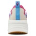 Skechers Cushioned Slip Resistant Low Top Running Shoes Women's White Blue Pink White Blue Pink, 35