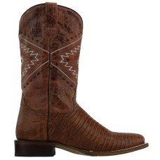 Roper Eroica Southwest Embroidered Square Toe Pull On Cowboy Womens Brown Casua 10