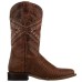 Roper Eroica Southwest Embroidered Square Toe Pull On Cowboy Womens Brown Casua 10