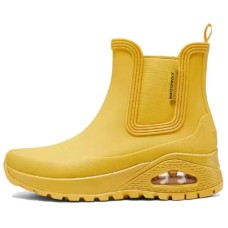 Skechers Street Anti-Slip Wear-Resistant Mid-Top Casual Shoes Women's Yellow Желтый, 37