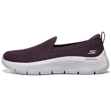 Skechers Go Walk Fle Slip Resistant Low Top Casual Shoes Women's Purple Фиолетовый, 35.5
