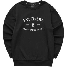 Skechers Yazhuan Series Sweatshirt Unisex Carbon Black Carbon Black-0018, XL