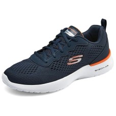 Skechers Skech Air Dynamight Slip Resistant And Breathable Low Top Casual Shoes Men's Blue Синий, 45