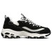 Skechers D Lites 1.0 Low Chunky Shoes Black Women's 39