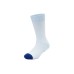 Skechers Kids Socks 2 Pack Kids' 2 pairs (xenon blue/flower gray/03DX), XL