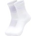 Skechers Ankle Socks Unisex 2 Pack Serene Blue Purple Bright White 2 Pack (Slate Purple and White), M