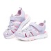 Skechers Slip Resistant, Abrasion Resistant, Breathable Children's Sandals Purple Pink Teenagers 27.5