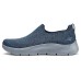 Skechers Cushioned Wear-Resistant Breathable Rebound Low-Top Casual Shoes Men's Blue Синий, 42.5
