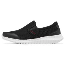 Skechers Rover X Cushioning, Slip Resistant, Abrasion Resistant, Breathable Low Top Casual Shoes Men's Black White 44