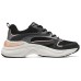 Skechers Street Supportive And Elastic Low-Top Running Shoes Women's Black Pink Black Pink, 36