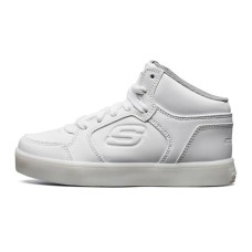 Skechers Energy Lights Mid Top Kids' Skateboarding Shoes White Teenagers 32