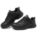 Skechers Work Anti-Slip Wear-Resistant Low-Top Casual Shoes Men's Black Черный, 41.5