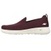 Skechers Go Walk Joy Sensational Day Cushioning Anti-Slip And Wear-Resistant Low-Top Casual Shoes Women's Burgundy 37.5
