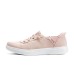 Skechers Hands Free Slip-Ins Anti-Slip And Wear-Resistant Coverage Low-Top Canvas Shoes Women's Pink Розовый, 39