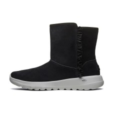 Skechers ON THE GO Joy Thermal Cushioning Abrasion Resistant Short Snow Boots Women's Black Gray 35