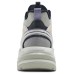 Skechers Sports Life Collection Anti-Slip Wear-Resistant High-Top Casual Shoes Women's White Gray White gray, 36.5