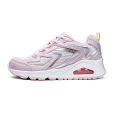 Skechers Wear-resistant And Lightweight Kids Lifestyle Shoes Pink Kids' Розовый, 28.5