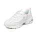 Skechers D Lites Low Top Running Shoes White Women's 39