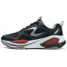 Skechers Sport Cushioning Wear-Resistant Low-Top Casual Shoes Men's Black Red Красно-черный, 40