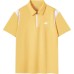 Skechers Polo Shirt Men's Mango Yellow & White Mango yellow with white, L