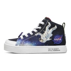 NASA x Skechers E- Pro Mid-Top Kids' Skateboarding Shoes Black Multicolor Teenagers 35