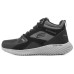 Skechers Bounder Anti-Slip Wear-Resistant Mid-Top Casual Shoes Men's Black Gray 41