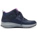 Skechers Slip Resistant Mid Top Outdoor Shoes Women's Blue Purple Синий, 39