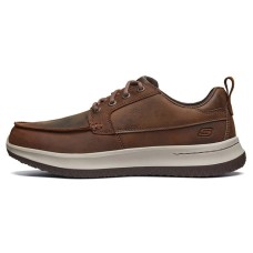 Skechers Delson 1.0 Men's Casual Shoes Men's Dark Brown 41