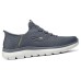 Skechers Slip Ins Slip-Ins Technology Lightweight Low-Top Casual Shoes Men's Gray Серый, 43
