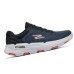 Skechers Durable Breathable Low-Top Running Shoes Men's Blue Black Blue Black, 41