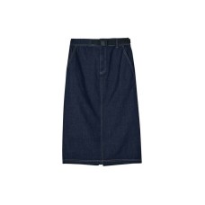 Skechers Casual Long Skirts Women's Denim Dark Blue Denim dark blue/0408, M