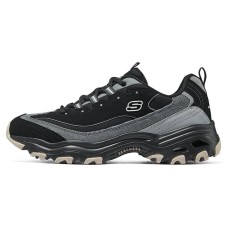 Skechers D'lites 1.0 Marathon Running Shoes 'Black Grey' Черный, 42.5