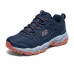 Skechers Stamina Anti-Slip Wear-Resistant Low-Top Outdoor Shoes Women's Blue Gray Blue Gray, 36