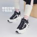 Skechers Anti-Slip And Wear-Resistant Warm Mid-Top Kids' Running Shoes Black White Teenagers Черно-белый, 38