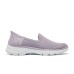 Skechers Go Walk Arch Fit Hands Free Slip-Ins Anti-Slip Wear-Resistant Low-Top Casual Shoes Women's Light Purple Фиолетовый, 38