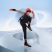 Skechers Slip-Resistant Breathable Low-Top Kids' Running Shoes Black Red Kids' Красно-черный, 28.5