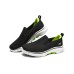 Skechers Cushioning Wear-Resistant Low-Top Casual Shoes Men's Black White Черно-белый, 42