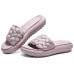 Skechers ARCH FIT CLOUD Slip-Resistant Abrasion-Resistant Slide Slippers Women's Purple 39