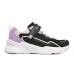 Skechers Slip Resistant Cushioning Abrasion Resistant Kids Lifestyle Shoes Black Pink Teenagers 30